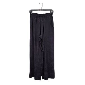 Amy Rigg Clothing Women's Embroidered Wide Leg Pants - S